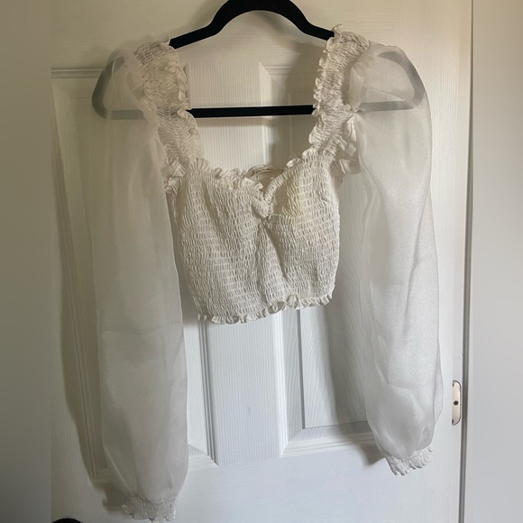 White crop top - Picture 1 of 3